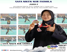 KEJUARAN PENCAK SILAT DANDIM CUP KE II TAHUN 2024